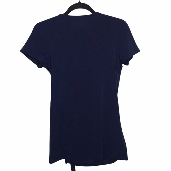 Motherhood Blue Pull Over Side Nursing Top - Picture 2 of 8